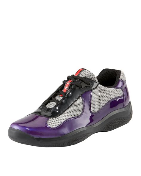 light purple prada shoes|Prada sport suede purple.